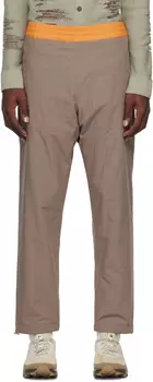 Серо-коричневые брюки RANRA