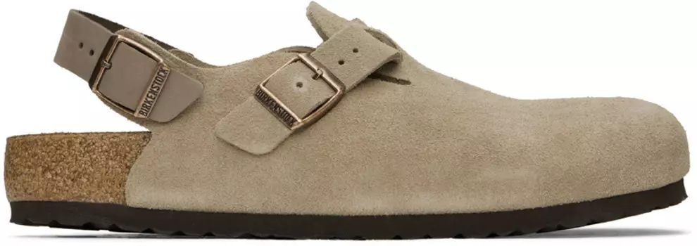 Серо-коричневые обычные мокасины Tokio II Birkenstock