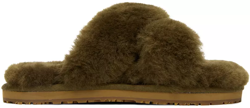 Серо-коричневые сандалии с крест-накрест Mou