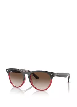 Серо-красные мужские солнцезащитные очки Ray-Ban