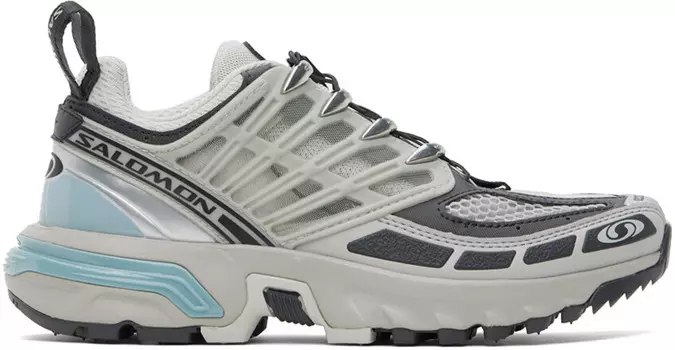 Серо-синие кроссовки ACS Pro Salomon