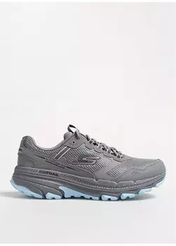 Серо-синие женские кроссовки 129525 GYBL GO RUN TRAIL ALTITUDE 2 Skechers, синий