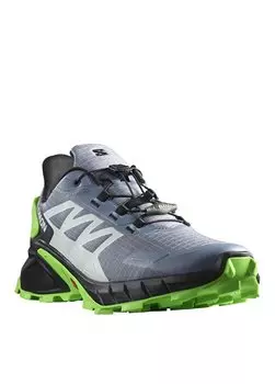 Серо-зеленые мужские кроссовки L47315800_SUPERCROSS 4 Salomon, серый