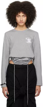 Серое боди Paris Best Y/Project