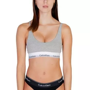 Серое хлопковое нижнее белье Calvin Klein Underwear