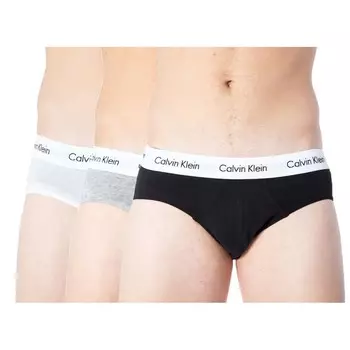 Серое хлопковое нижнее белье Calvin Klein Underwear