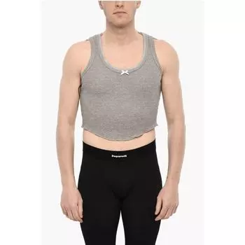 Серое хлопковое нижнее белье Dsquared2, Gray