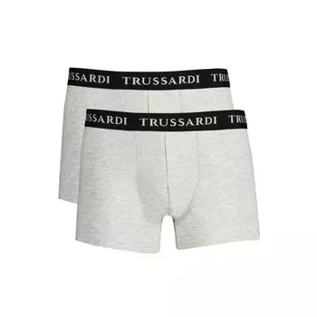 Серое хлопковое нижнее белье Trussardi