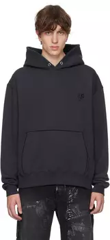 Серое худи с сердечками Andersson Bell