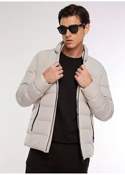 Серое мужское пальто Fabrika