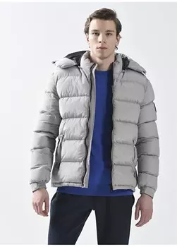 Серое мужское пальто Gmg Frenze