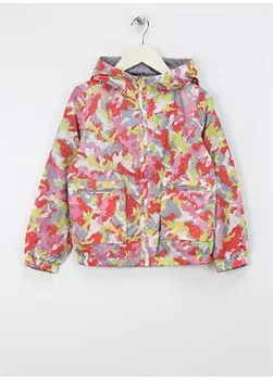 Серое пальто для девочки RONAKIDS U.S. Polo Assn., серый