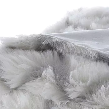 Серое вязаное акриловое покрывало с геометрическим рисунком размером 60 x 50 дюймов Homezia, цвет Multicolored