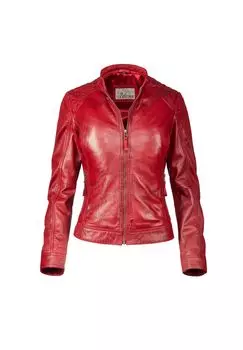 СЕРОСАЛИ кожаная куртка 7eleven, красный