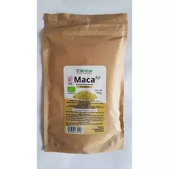Сертифицированный органический порошок корня маки, 150 г, Myvita