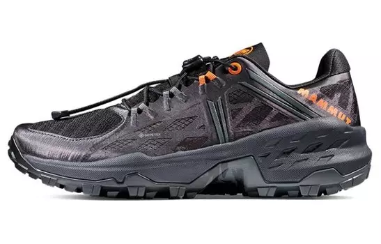 Sertig Outdoor Performance Shoes Women's Low-top Black - Dark Steel Grey Mammut