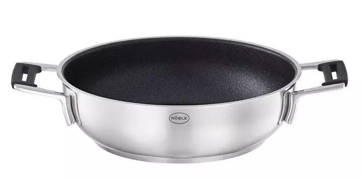 Сервировочная кастрюля Rsle Silence Pro, с покрытием ProResist, кастрюля, нержавеющая сталь 18/10, 24 см, 91976