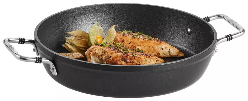 Сервировочная ковородка адамант Fissler, черный