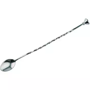 Сервировочная ложка Buddy's, (1 шт.), барная ложка, нержавеющая сталь, 27 см, серебряный