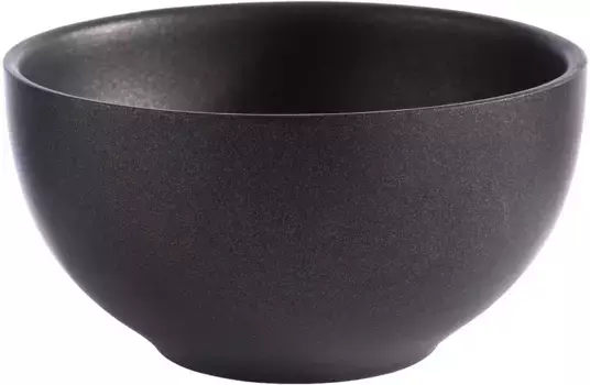 Сервировочная миска APS "LEVANTE", изготовленная из нержавеющей стали, станет настоящим украшением любого фуршета или накрытого стола 17 см, черный