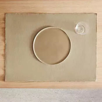 Сервировочная салфетка Zara Home+ By Vincent Van Duysen Placemat 01, серо-бежевый