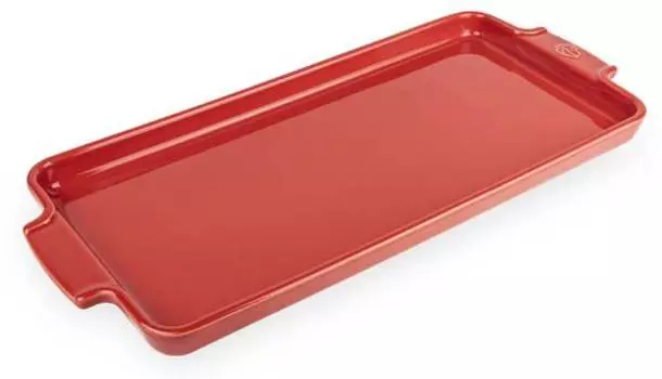 Сервировочная тарелка аполия Peugeot, красный