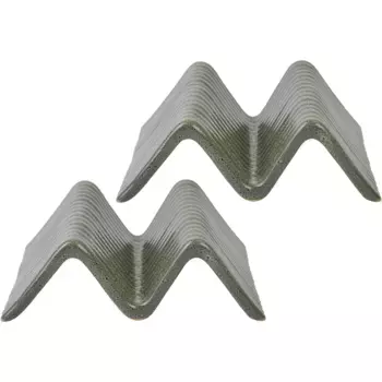 Сервировочная тарелка CreaTable «Taco Stand», (набор, 2 шт.), сервировочный набор, ультрасовременный тренд «Streat Food», зеленый