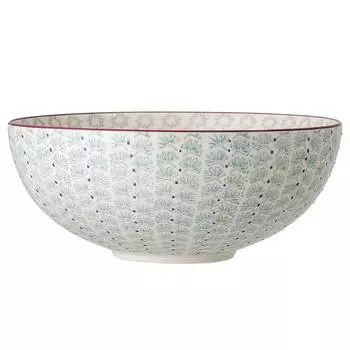 Сервировочная тарелка майя Bloomingville, белый