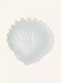 Сервировочная тарелка пляжная ракушка Rivira Maison, белый