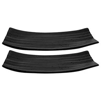 Сервировочная тарелка streat food leaf Creatable, черный