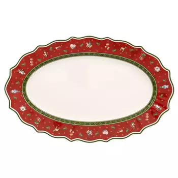 Сервировочное блюдо Toy's Delight Villeroy & Boch, красный/белый