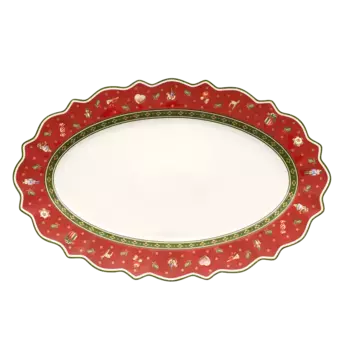 Сервировочное блюдо Toy's Delight Villeroy & Boch, красно-белый