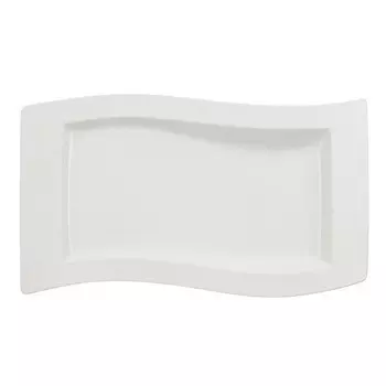 Сервировочное блюдо Villeroy & Boch "Новая волна", белый
