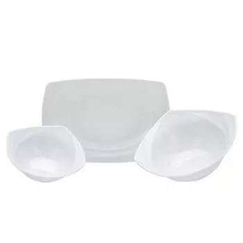 Сервировочные тарелки празднование Creatable, белый