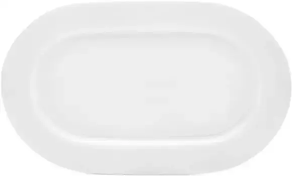 Сервировочные тарелки van Well "Gourmet" (набор, 6 предметов), можно мыть в посудомоечной машине и использовать в микроволновой печи 36х1,8х22,7 см, белый