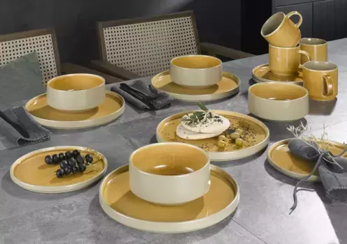 Сервиз HPI Home Product Import GmbH, желтый