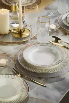 Сервиз обеденный Hermia Concept, белый