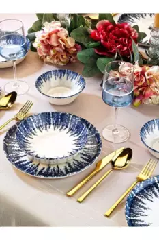 Сервиз обеденный Hermia Concept, синий