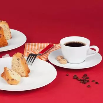 Сервиз Seltmann Life uni белый кофейный 18 предм., фарфор Seltmann Weiden