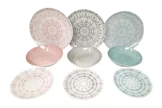 Сервиз Tognana, зеленый