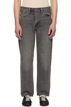 Серые 568 свободные прямые джинсы Levi's