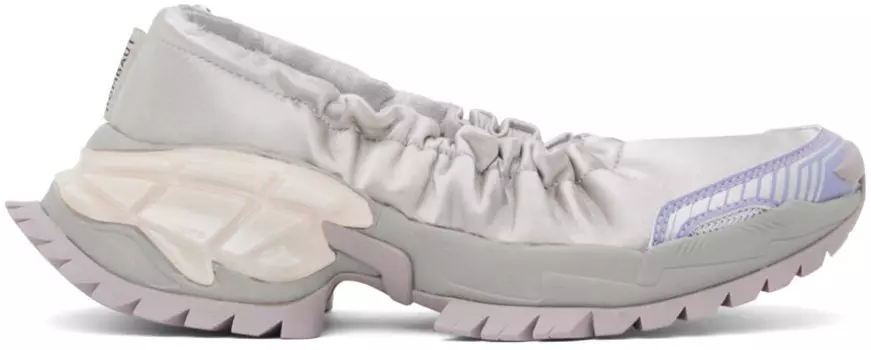 Серые балетки Aurora Rombaut