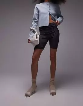 Серые базовые леггинсы Topshop