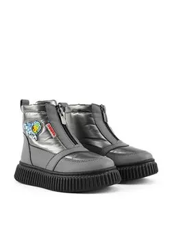 Серые ботинки для мальчика Urban Bear Boots HRBFTW690 Haribo, серый