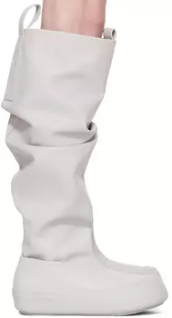 Серые ботинки из искусственной кожи Fisherman YUME YUME