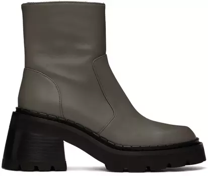Серые ботинки Норриса BY FAR