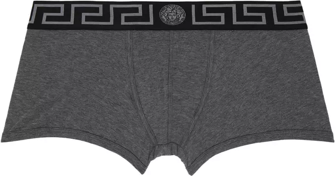 Серые боксеры Greca Versace Underwear