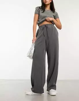 Серые брюки без рукавов ASOS DESIGN