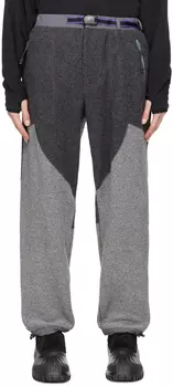 Серые брюки-боа F/CE.