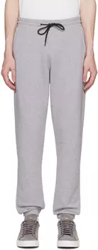 Серые брюки для отдыха с эффектом разбрызгивания краски Paul Smith